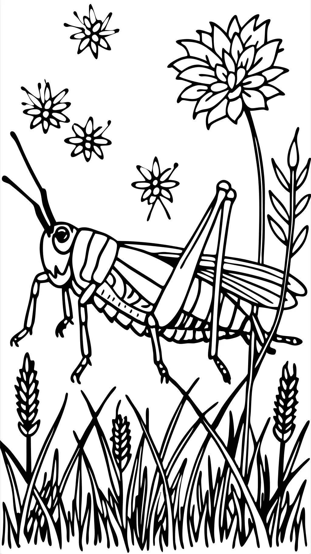Free amp Printable Coloring Pages - Coloring%20pages%20grasshopper.webp