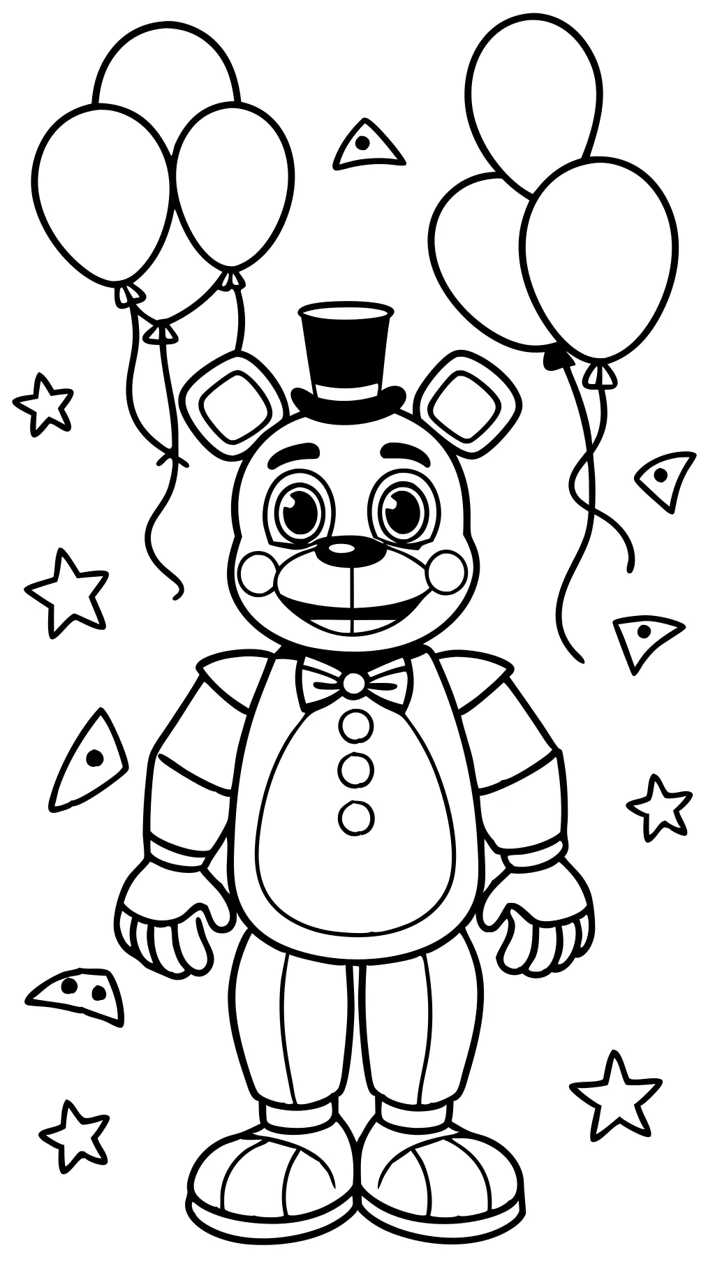 Descarga p ginas para colorear - Funtime%20freddy%20coloring%20pages.webp