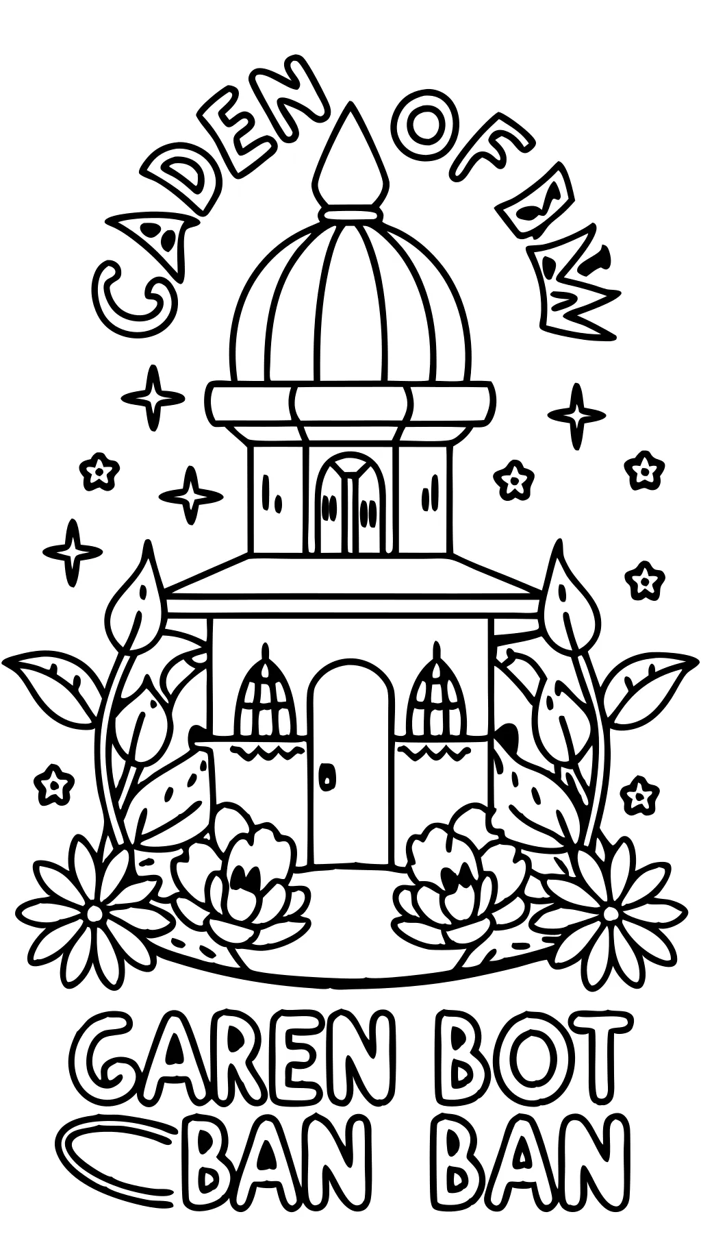 Download Cute Garten Of Ban Ban - Garten%20of%20ban%20ban%20coloring%20pages.webp